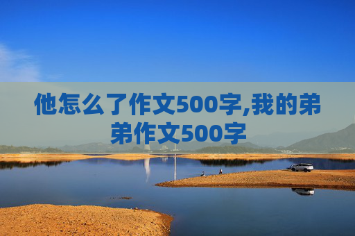 他怎么了作文500字,我的弟弟作文500字