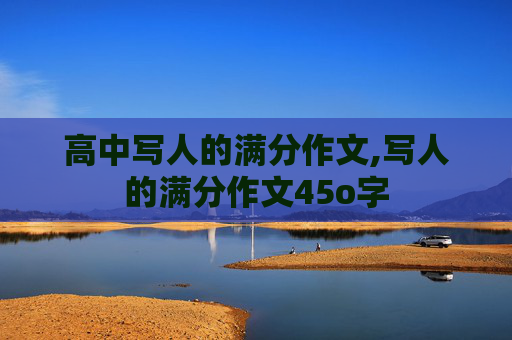 高中写人的满分作文,写人的满分作文45o字