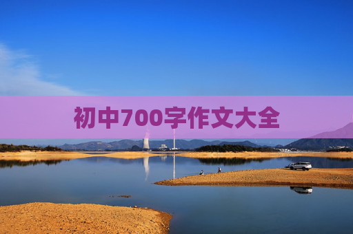 初中700字作文大全