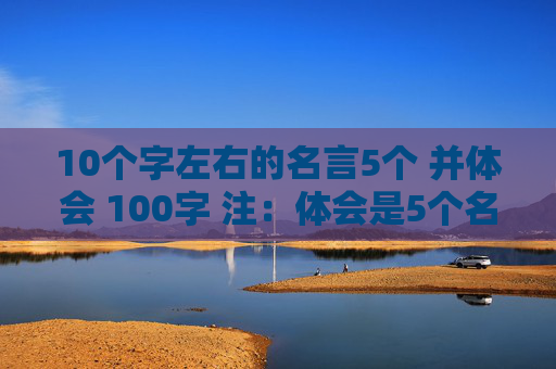 10个字左右的名言5个 并体会 100字 注：体会是5个名言综合起来写成一篇.