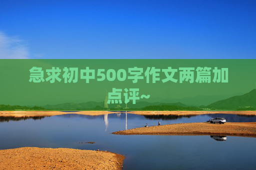 急求初中500字作文两篇加点评~