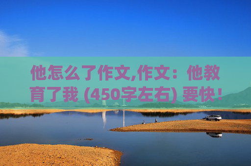 他怎么了作文,作文：他教育了我 (450字左右) 要快！！