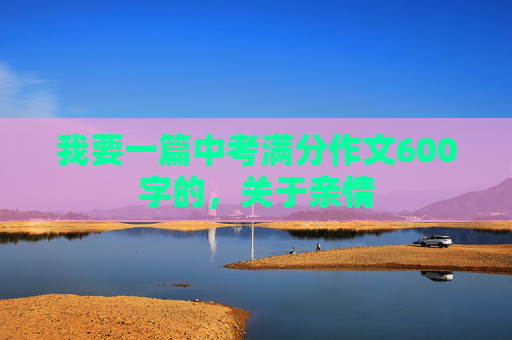 我要一篇中考满分作文600字的，关于亲情