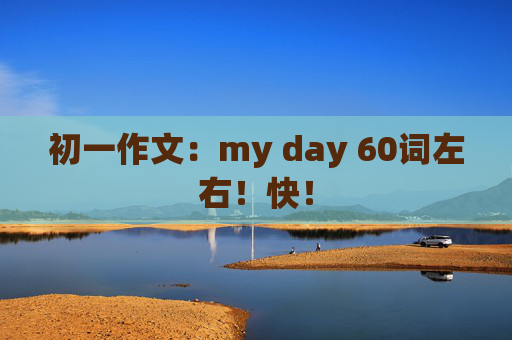 初一作文：my day 60词左右！快！