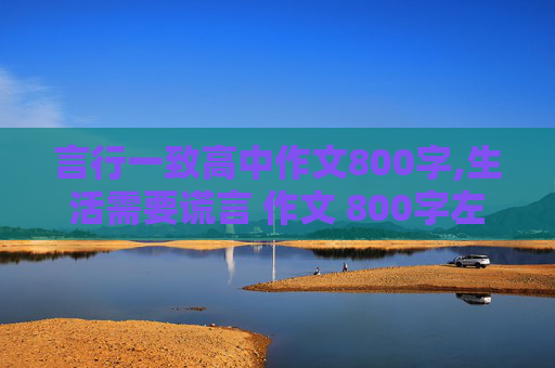 言行一致高中作文800字,生活需要谎言 作文 800字左右