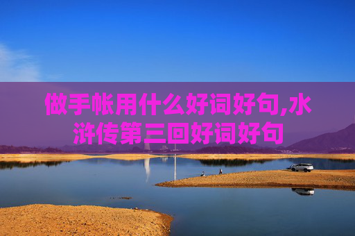 做手帐用什么好词好句,水浒传第三回好词好句