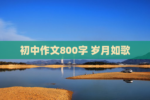 初中作文800字 岁月如歌