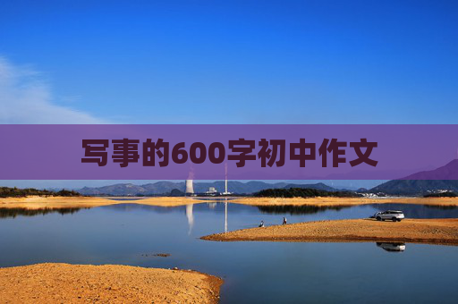 写事的600字初中作文