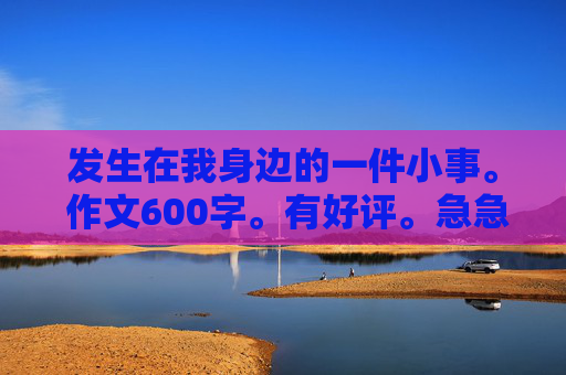 发生在我身边的一件小事。 作文600字。有好评。急急急急急！