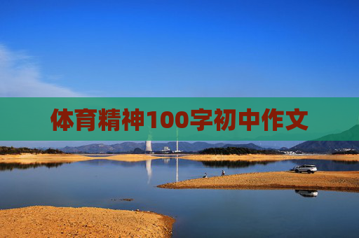 体育精神100字初中作文