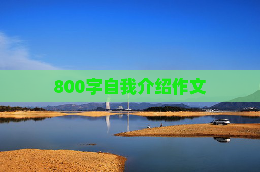 800字自我介绍作文