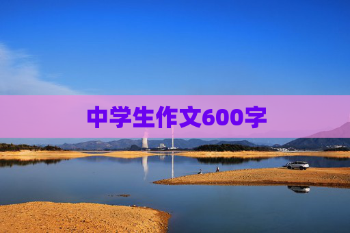 中学生作文600字