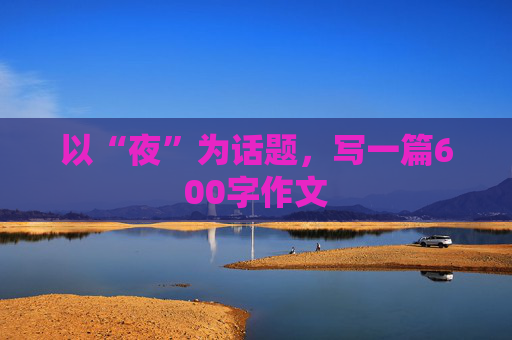 以“夜”为话题，写一篇600字作文