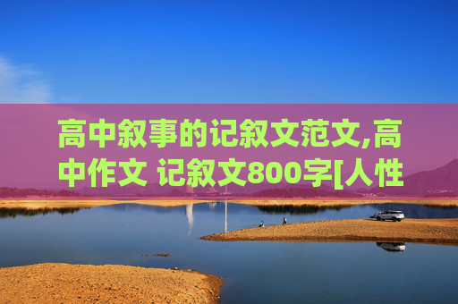 高中叙事的记叙文范文,高中作文 记叙文800字[人性的光辉]