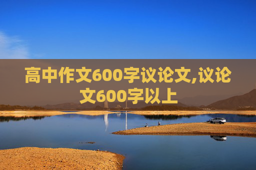 高中作文600字议论文,议论文600字以上