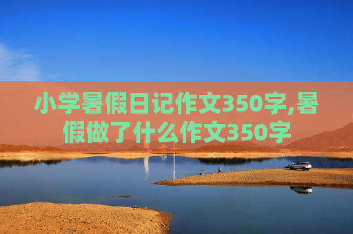 小学暑假日记作文350字,暑假做了什么作文350字