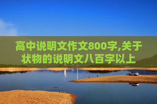 高中说明文作文800字,关于状物的说明文八百字以上